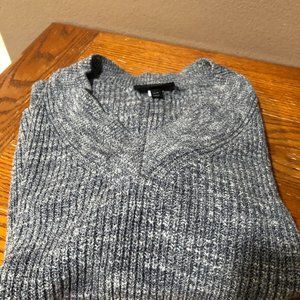 Lane Bryant  V Neck  Knit Tunic Sweater with Side Slits